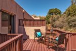 Casa Bonita is a quiet complex in West Sedona with great amenities including a covered BBQ and picnic area and a seasonally heated pool